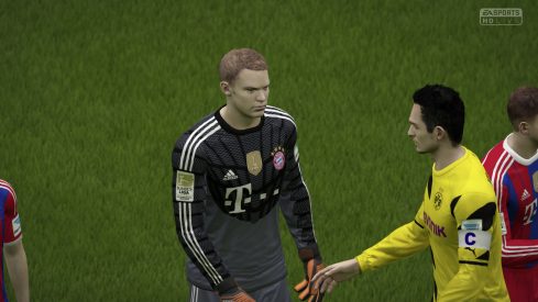 FIFA 15 Anstoß 0_0 BVB _ FCB, 1_ HZ